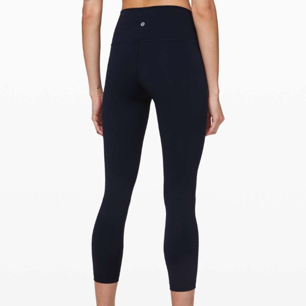 lululemon Wunder Under High-Rise Tight 25" *Full-On Luxtreme - True Navy Size 4